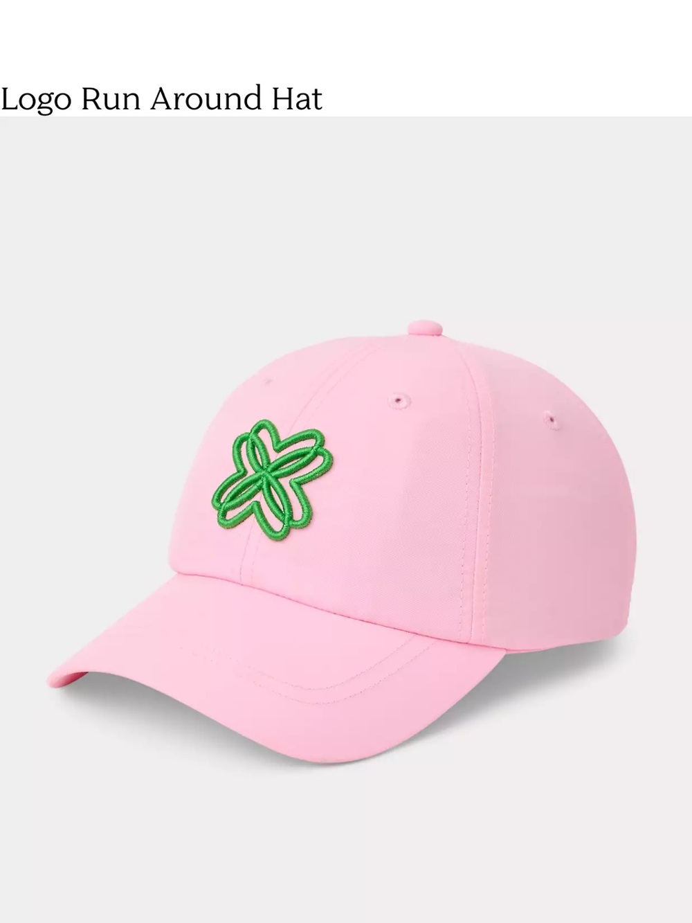 NWT Lilly Pulitzer Logo Run Around Hat